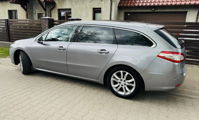 Peugeot 508 cena 49700 przebieg: 163400, rok produkcji 2015 z Strzegom małe 667